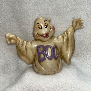 Table top Halloween decor blow mold Ghost 9.5" Dynagood 2001 vintage